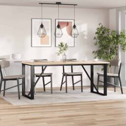 Berkfield Home Table Tops 4 pcs 90x45x2.5 cm Rectangular Solid Wood Pine in Natural - thumbnail 4