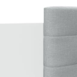 Berkfield Home Bed Frame with LED without Mattress White 180x200 cm Super King - thumbnail 9