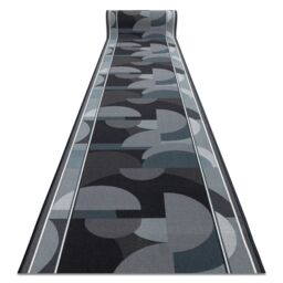 RugsX Anti-Slip Malis Runner in Grey - Size: 67 cm x 400 cm - thumbnail 1