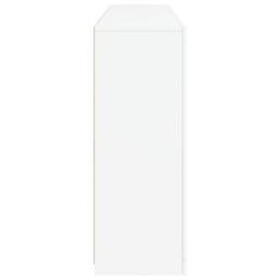 Berkfield Home Sideboard with LED Lights White 162x37x100 cm - Size: 162 x 37 x 100 cm - thumbnail 7