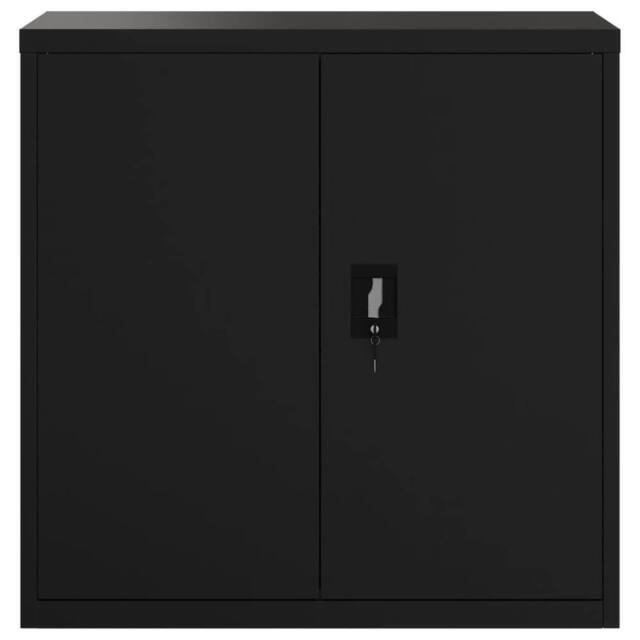 Berkfield Home Durable File Cabinet Black 90x40x90 cm Steel - Size: 90 x 40 x 90 cm - image 1