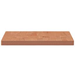 Berkfield Home Table Top 60x40x2.5 cm Rectangular Solid Wood Beech in Natural - thumbnail 5