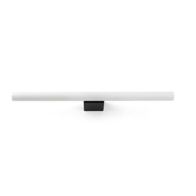 Netlighting Calma 50cm Bathroom Wall Lamp Black S14D IP44 2700K