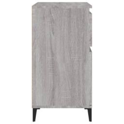 Berkfield Home Sideboard Grey Sonoma 60x35x70 cm Engineered Wood - Size: 60 x 35 x 70 cm - thumbnail 8