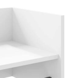 Berkfield Home Wall Shelf White 100x35x30.5 cm Engineered Wood - thumbnail 7