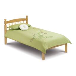 Cheshire Marble Pine Bed - Single (90cm) in Brown - thumbnail 1