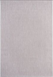THE RUGS Outdoor Indoor Grey Plain Rug Weather Resistant Jet Washable - Size: 80 cm x 150 cm - thumbnail 2