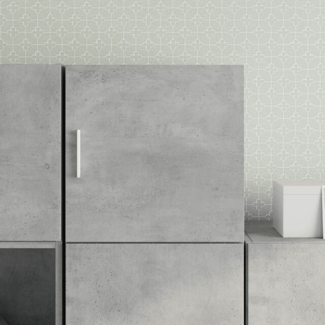 Berkfield Home Wall Cabinet Concrete Grey 40x42.5x40 cm Engineered Wood - image 1