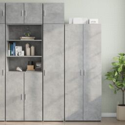 Berkfield Home Wall Cabinet Concrete Grey 40x42.5x40 cm Engineered Wood - thumbnail 3