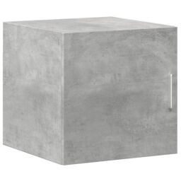 Berkfield Home Wall Cabinet Concrete Grey 40x42.5x40 cm Engineered Wood - thumbnail 2