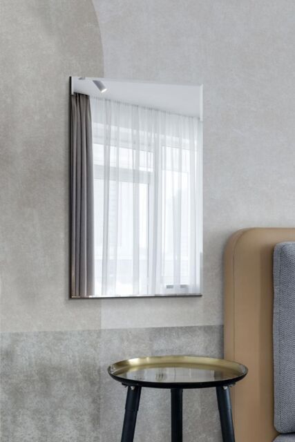MirrorOutlet New Single Bevelled Venetian Mirror 120 x 80CM 3ft11 x 2ft8 in Silver - Size: 1 Pack - image 1