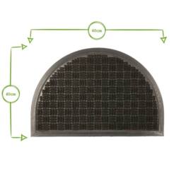 Havendro Heavy Duty Door Mat Extra Tough Indoor Outdoor Office 60×40cm Grey - Size: 40 cm x 60 cm - thumbnail 2