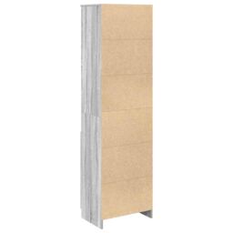 Berkfield Home Highboard Grey Sonoma 50x35x180 cm Engineered Wood - Size: 50 x 35 x 180 cm - thumbnail 8