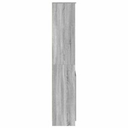 Berkfield Home Highboard Grey Sonoma 50x35x180 cm Engineered Wood - Size: 50 x 35 x 180 cm - thumbnail 7
