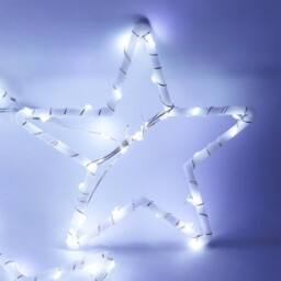 Voltico Star Curtain Lights 308 White LED 1.2x1.2m in Cool White - Size: 10m - thumbnail 3