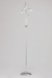 BHS Lighting Marianne Floor Lamp in Silver - thumbnail 2