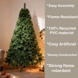Shatchi 4FT Green Pine Christmas Tree with classic pine tips - thumbnail 8