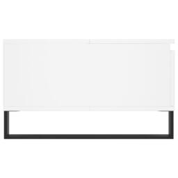 Berkfield Home Decorative Coffee Table White 90x60x35 cm Engineered Wood - Size: 90 x 60 x 35 cm - thumbnail 7