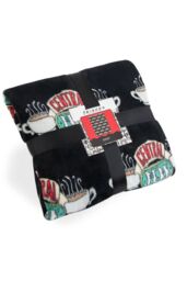 Friends TV Show Fleece Blanket in Black - thumbnail 1