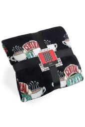 Friends TV Show Fleece Blanket in Black - thumbnail 2