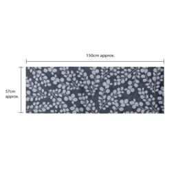 JVL Mega Runner - 57x150cm, Branches in Blue - Size: 150 cm x 100 cm - thumbnail 7