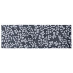 JVL Mega Runner - 57x150cm, Branches in Blue - Size: 150 cm x 100 cm - thumbnail 1
