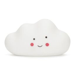 ValueLights Children's Baby Night Lights LED Colour Changing Nursery Bedside Kids Lamp Remote Control - Cloud in White - thumbnail 1