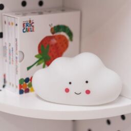 ValueLights Children's Baby Night Lights LED Colour Changing Nursery Bedside Kids Lamp Remote Control - Cloud in White - thumbnail 4