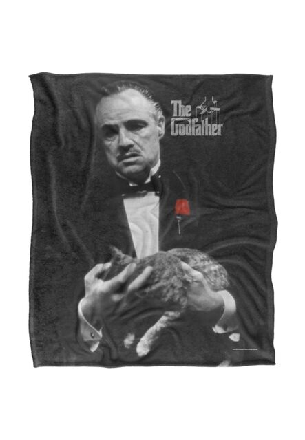 The Godfather Godfather Poster Silky Touch Super Soft Throw Blanket 152 X 127 cm in White - image 1