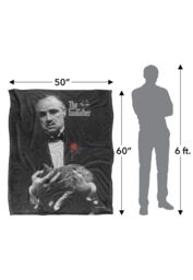 The Godfather Godfather Poster Silky Touch Super Soft Throw Blanket 152 X 127 cm in White - thumbnail 5