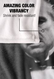 The Godfather Godfather Poster Silky Touch Super Soft Throw Blanket 152 X 127 cm in White - thumbnail 4