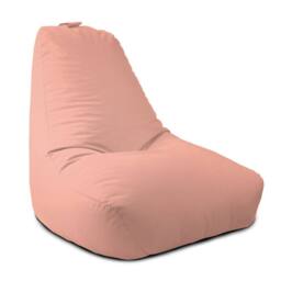 rucomfy Beanbags rucomfy Indoor Or Outdoor Adults Water Resistant Beanbag Chair in Dusty Pink - Size: Large - thumbnail 2