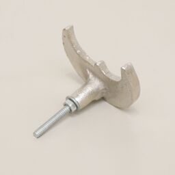 Melody Maison Shiny Silver Moon Drawer Knob - thumbnail 6