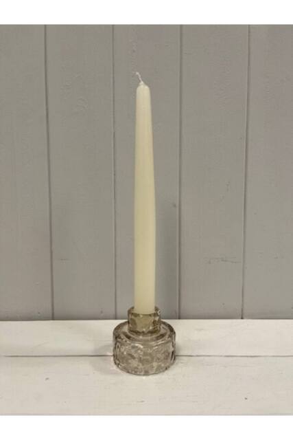 KDMD Smokey Brown Textured Candle Holder - image 1