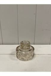 KDMD Smokey Brown Textured Candle Holder - thumbnail 2