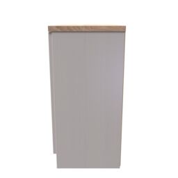 Ready Assembled 2 U Norton 2 Door Cabinet (Ready Assembled) in Taupe - Size: Medium - thumbnail 2