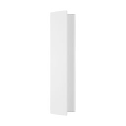 Loops Wall Light Colour White Aluminium Steel Enclosure Bulb LED 12W Included - thumbnail 1