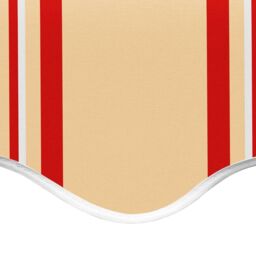 Berkfield Home Replacement Fabric for Awning Yellow & Orange 4x3.5 m - thumbnail 5