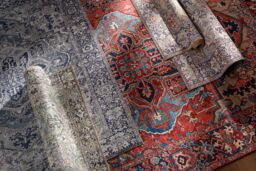 Livabliss Iris Vintage Red Blue Beige Green Traditional Boho Living Dining Bedroom Rug - Size: 80 cm x 230 cm - thumbnail 7
