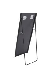 H&O Direct 37cm W x 147cm H Rectangular Dressing Floor Mirror Wall Mounted Full Length Mirror with Bracket, Black - Size: 37 cm W x 147 cm H - thumbnail 5