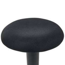 Wyld and Coco Adjustable Wobble Stool - Black Fabric Steel Frame - thumbnail 5