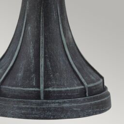 Netlighting Elkstone Outdoor Pedestal Verdigris IP44 in Green - thumbnail 3