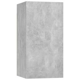 Berkfield Home TV Cabinets 2 pcs Concrete Grey 30.5x30x60 cm Engineered Wood - thumbnail 7