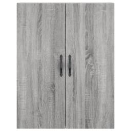 Berkfield Home Highboard Grey Sonoma 69.5x34x180 cm Engineered Wood - thumbnail 6