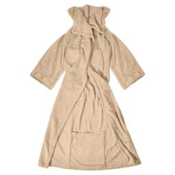Bravich LTD Snuggle 2 In 1 Super Soft Fleece Wearable Blanket Cushion in Camel - thumbnail 3