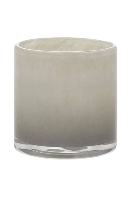 Blomus Saga Lantern Candle Holder Small - Mourning Dove in Grey - image 1