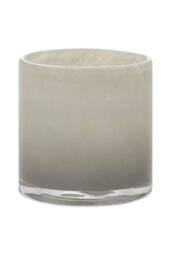 Blomus Saga Lantern Candle Holder Small - Mourning Dove in Grey