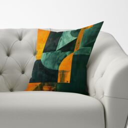 Warren Reed - Designer Shattered Eye Cushions - Size: 60 cm x 60 cm - thumbnail 3