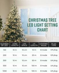 Globrite Warm White Fairy Lights 100m 1000LED String Lights for Indoor & Outdoor Decoration - thumbnail 7