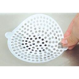 mysmartbuy 20 x Disposable Plughole Hair or Food Traps For Showers, Basins, Bath Plug Holes, Kitchen Sinks in White - thumbnail 2